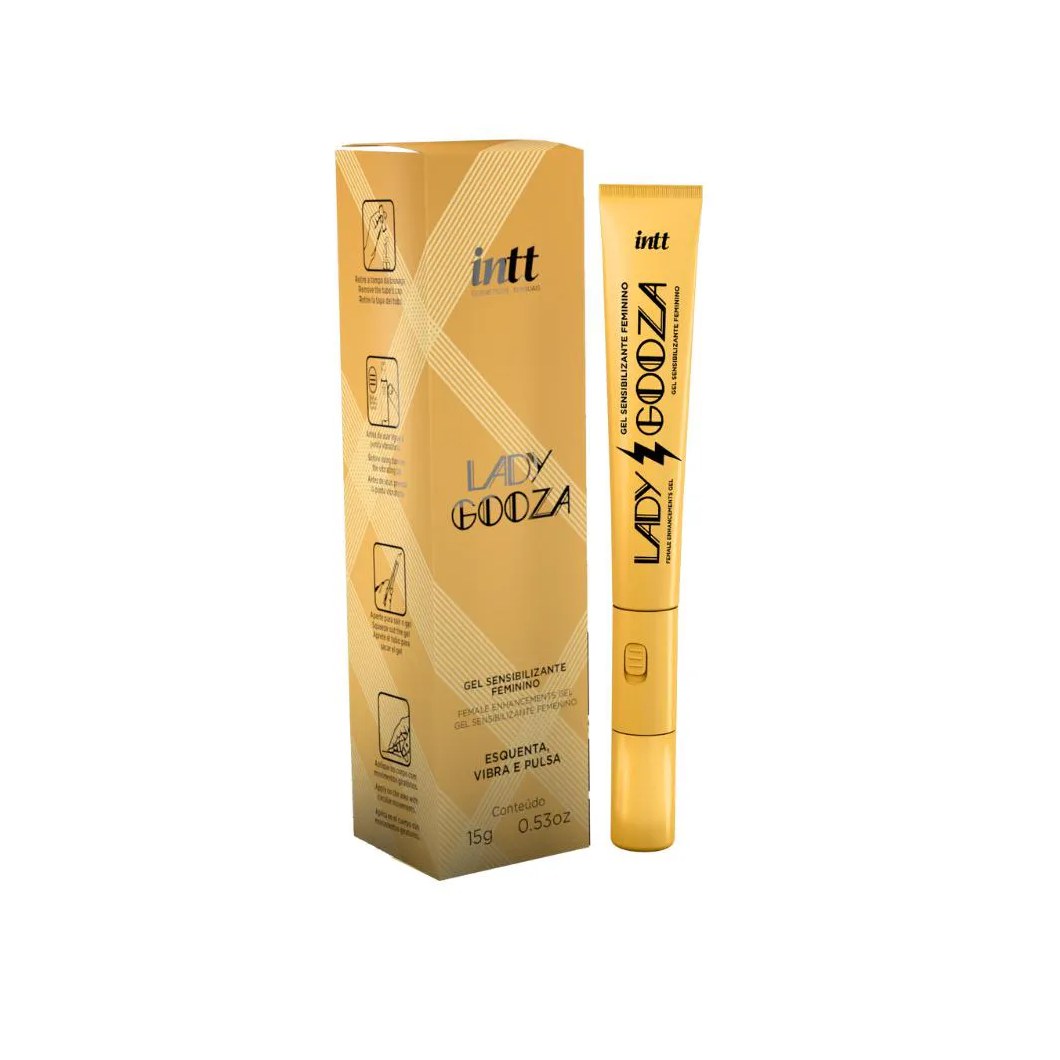 Lubrificante Gel Lady Gooza Sensibilizante Ativador De Orgasmo 15g
