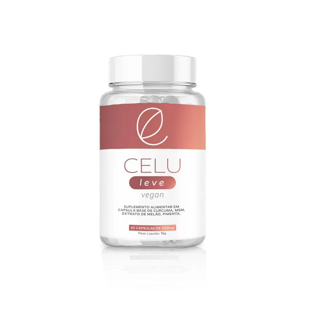 Celuleve 30 cápsulas Eleve Life Auxilia Na Redução da Celulite