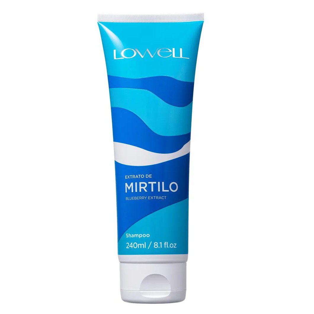 Shampoo Lowell Extrato de Mirtilo Prebiótica 240ml