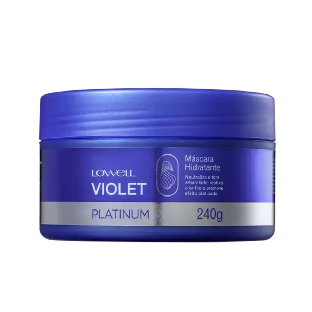 Lowell Violet Platinum Mascara Matizadora 240g