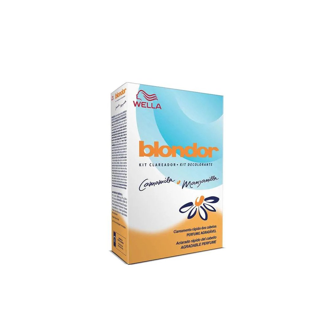 Wella Blondor Camomila Kit - Clareador