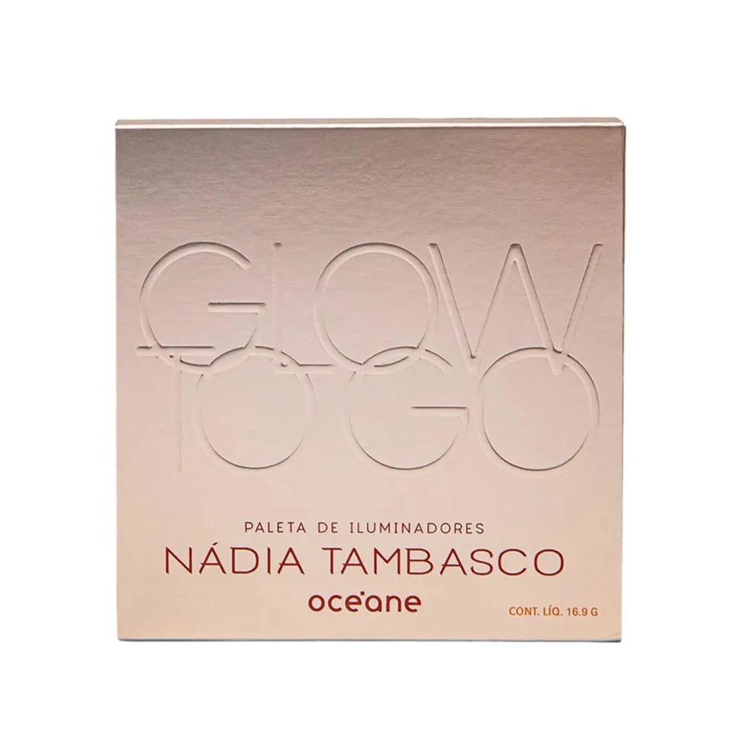 Nádia Tambasco By Océane Glow To Go - Paleta de Iluminadores