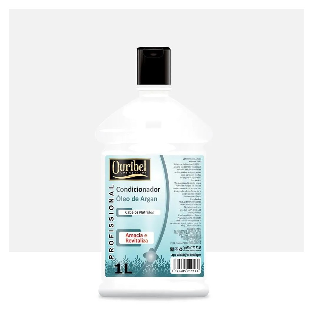 Ouribel Condicionador 1 Litro Oleo de Argan