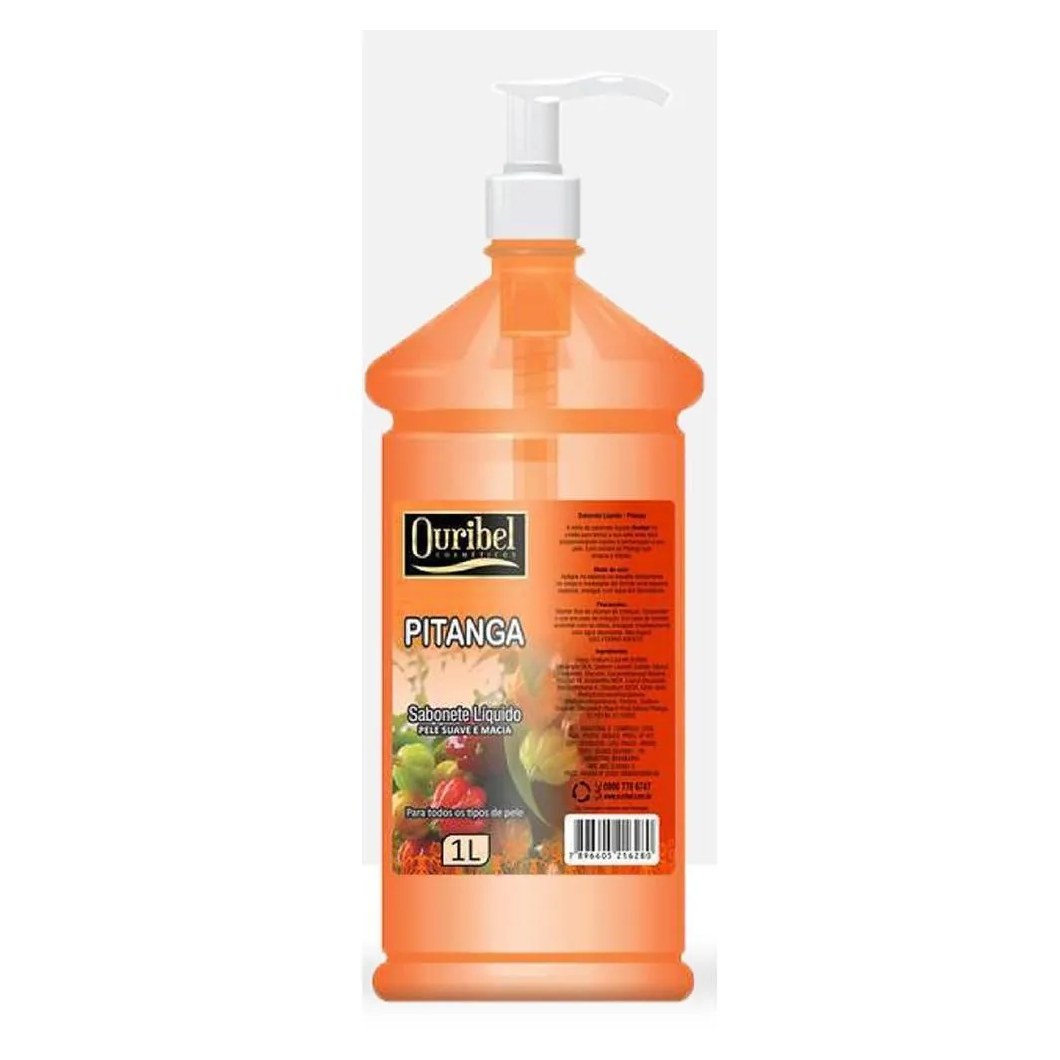 Ouribel Sabonete Liquido 1 Litro Pitanga
