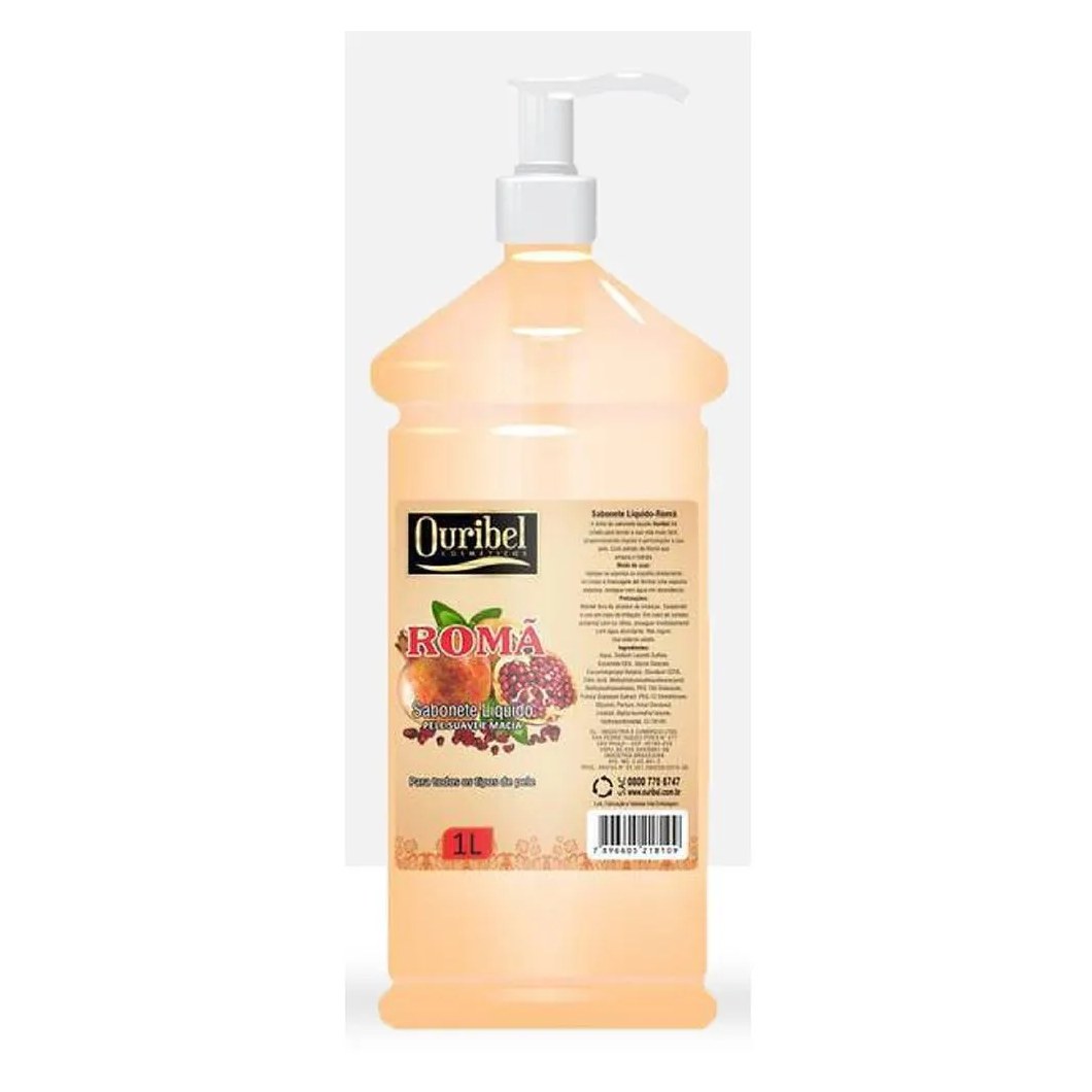 Sabonete Liquido 1 Litro Roma Ouribel