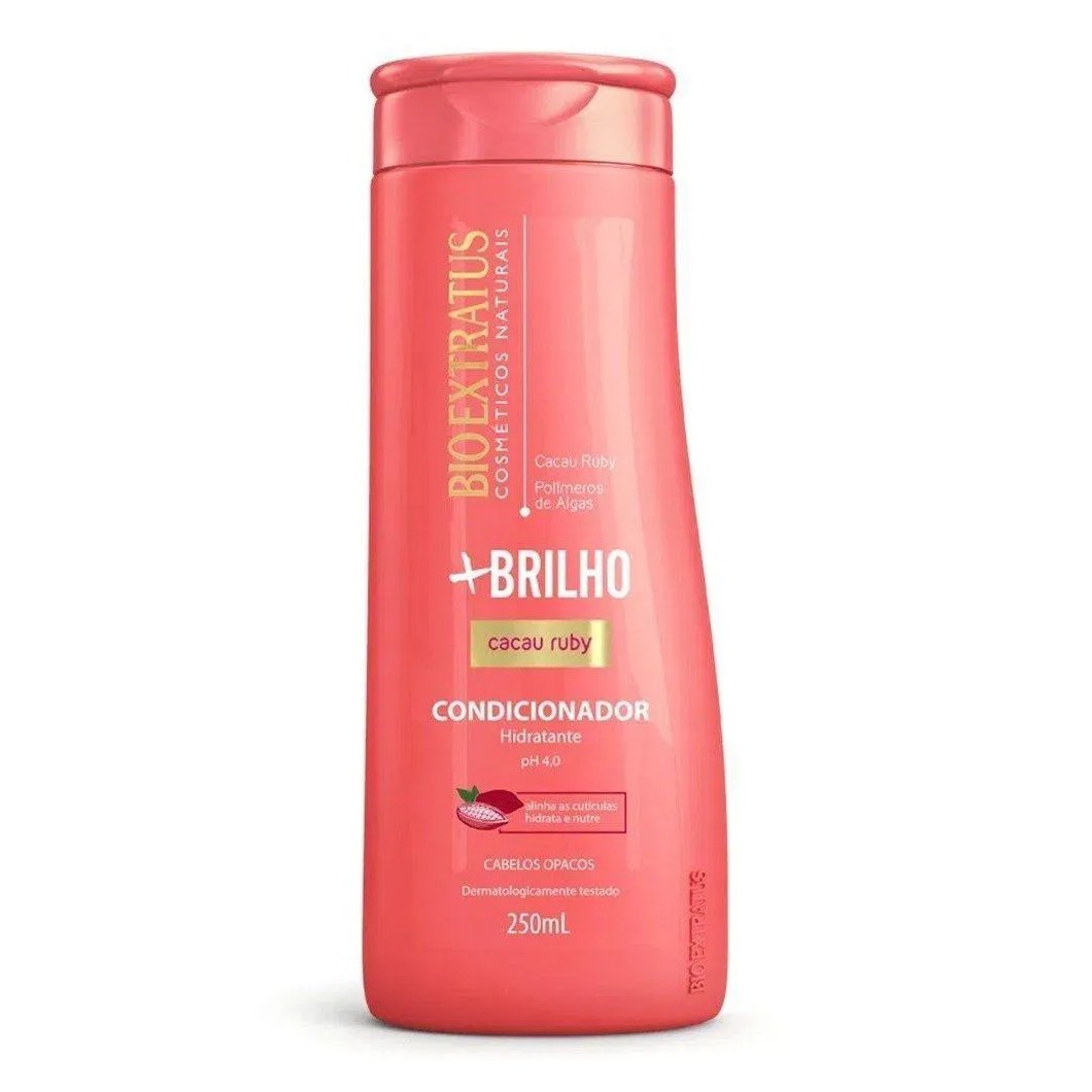 Condicionador Bio Extratus Mais Brilho Cacau Ruby 250ml