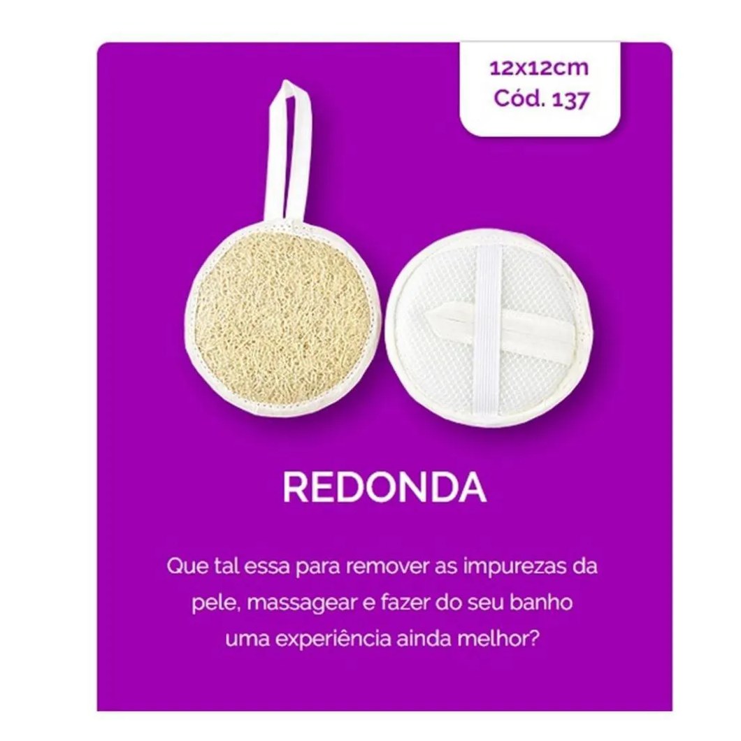 Bucha Vegetal Isabrasil Redonda G Ref 137