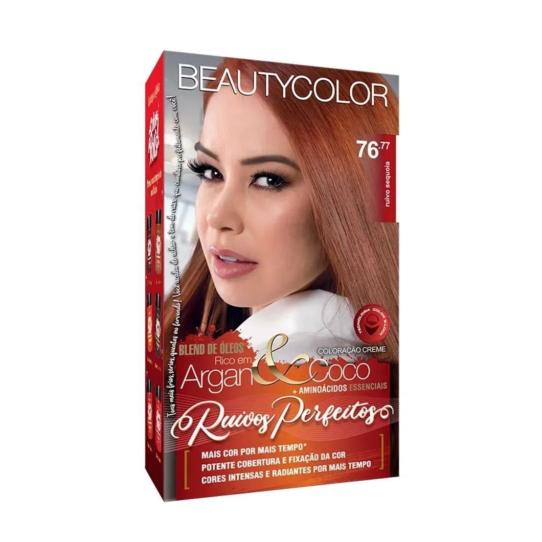 Tintura Beauty Color 76.77 Ruivo Sequoia