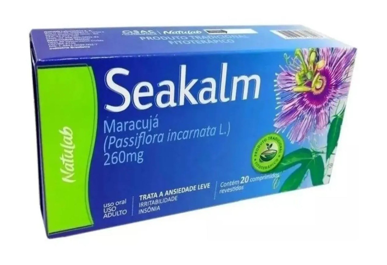 Passiflora - Seakalm 260mg 20cpr Natulab