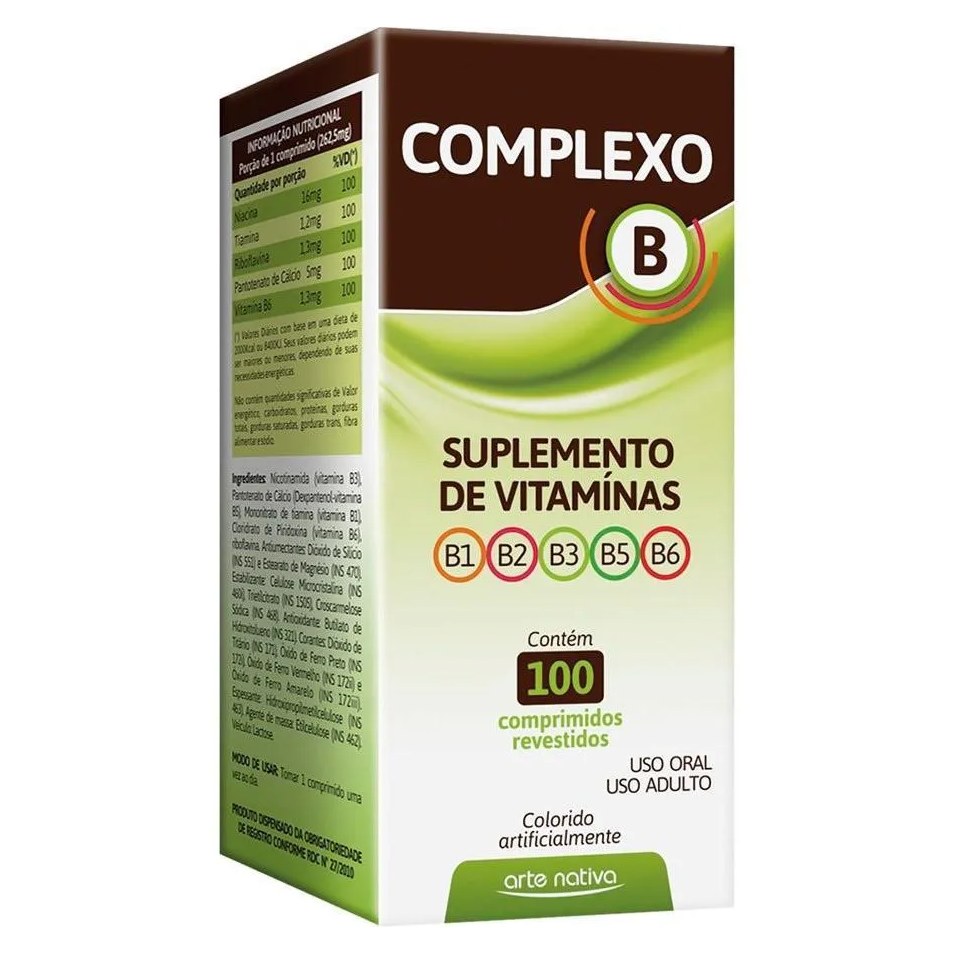Complexo B 100cpr - Arte Nativa