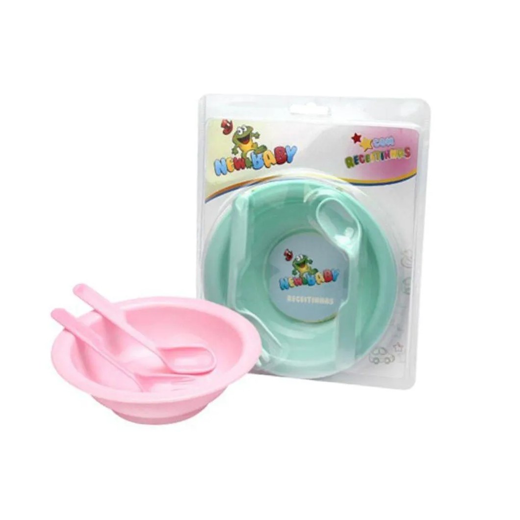 New Baby Kit Refeicao Papinha (colors)