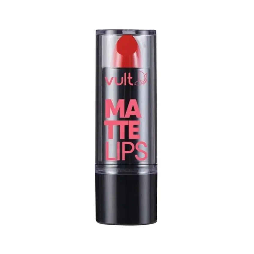 Batom Mate Lips Verm Elho Real Vult 3,8g