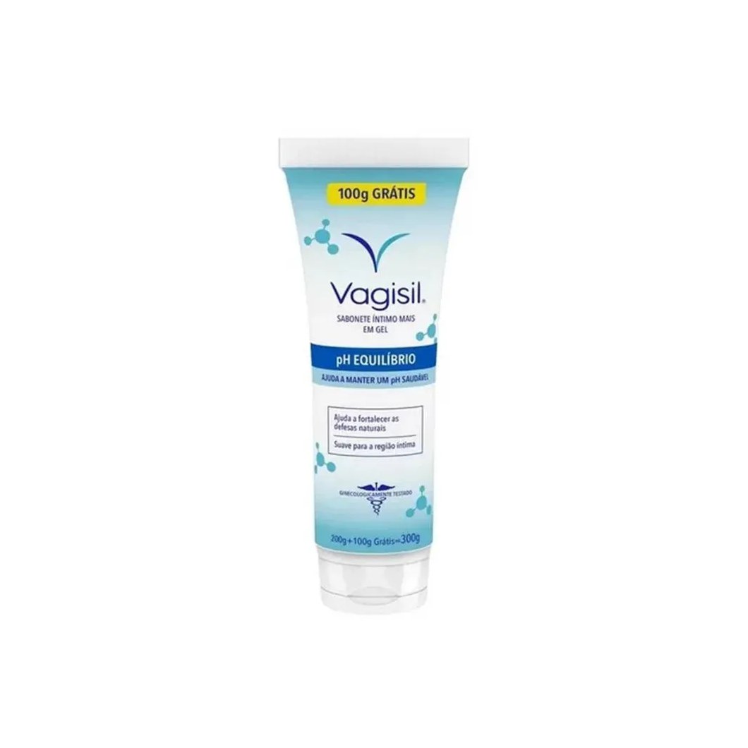 Vagisil Sabonete Intimo em Gel Ph Equilibrio 300g