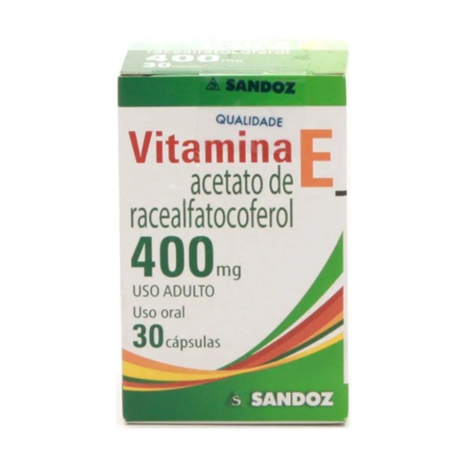 Vitamina e Sandoz 30cps 400mg