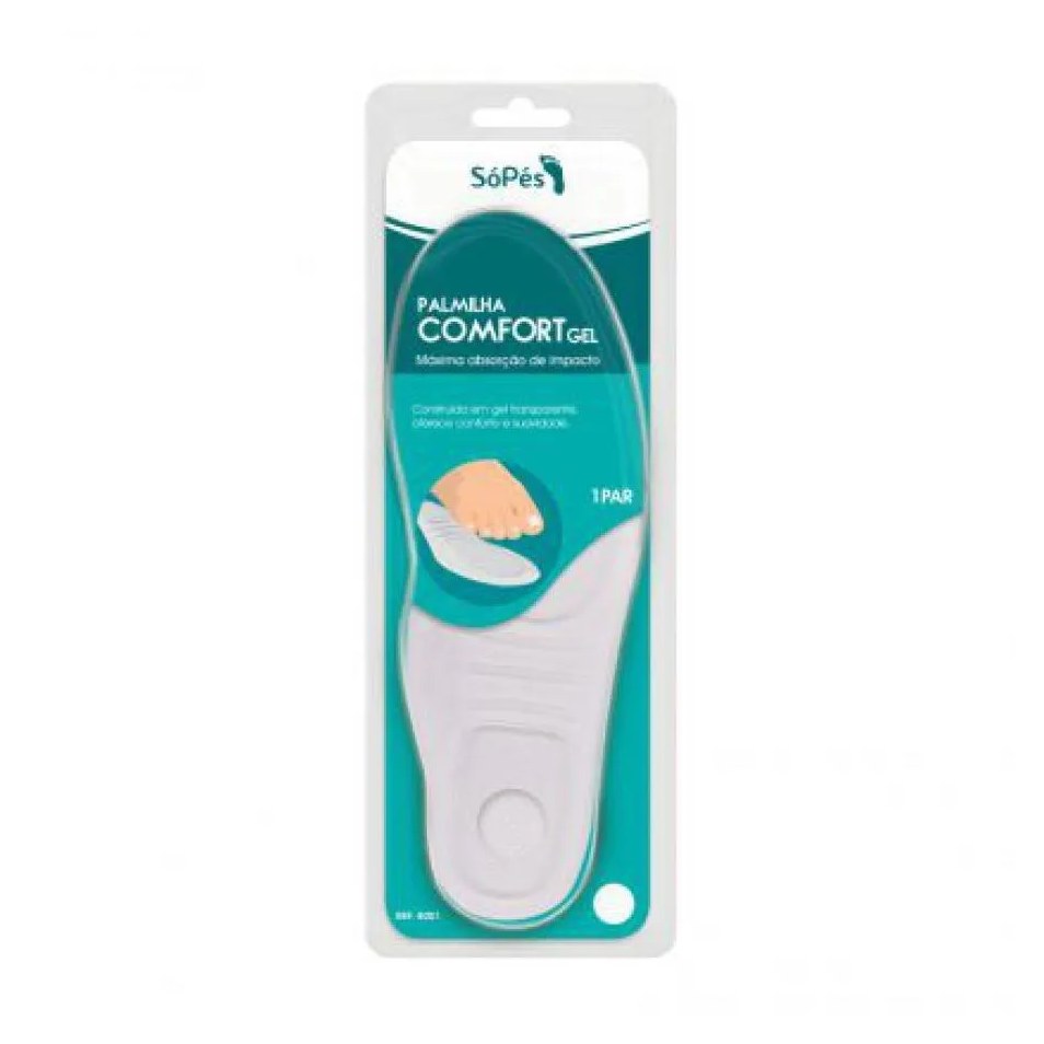 Palmilha So Pes Comfort Gel Par Tam.41/42