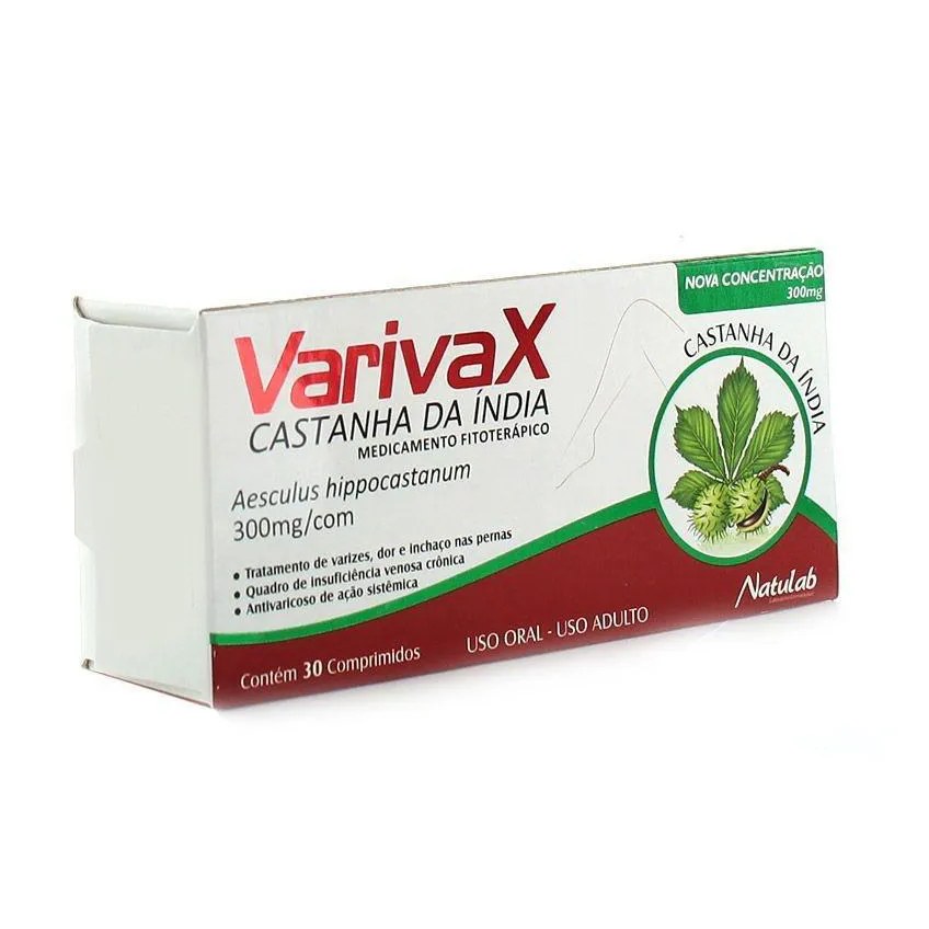 Castanha da India - Vari Vax 300mg 30cpr Natulab