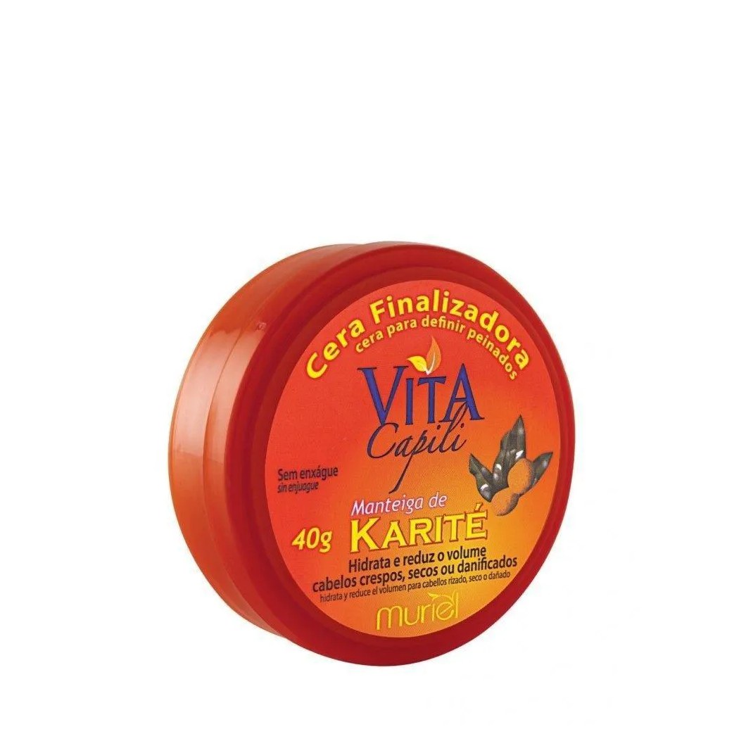 Cera Finalizadora Muriel Vita Capili 40gr Manteiga Karite