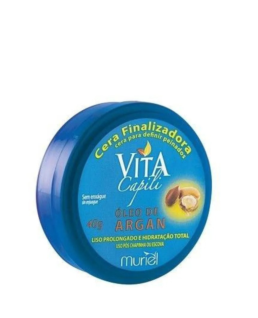 Cera Finalizadora Muriel Vita Capili 40grs Argan