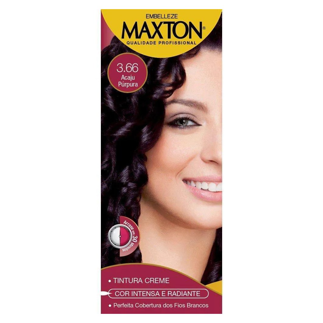 Tintura Maxton 3.66 Acaju Purpura (especial)