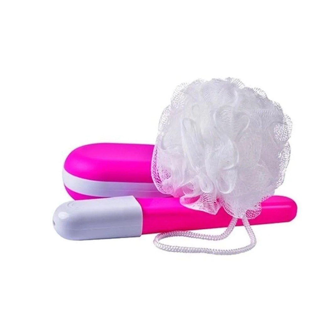 Kit Isa Necessaire+saboneteira+porta Escova+esponja Cod.183