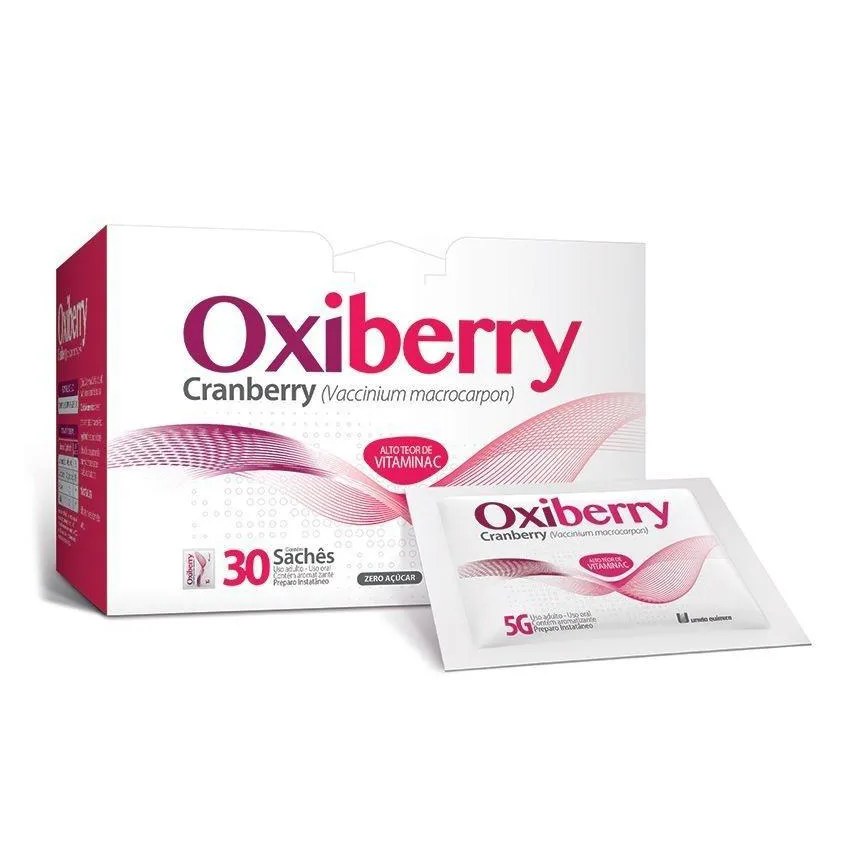 Cranberry - Oxiberry 30 Saches de 5g Uniao Quimica