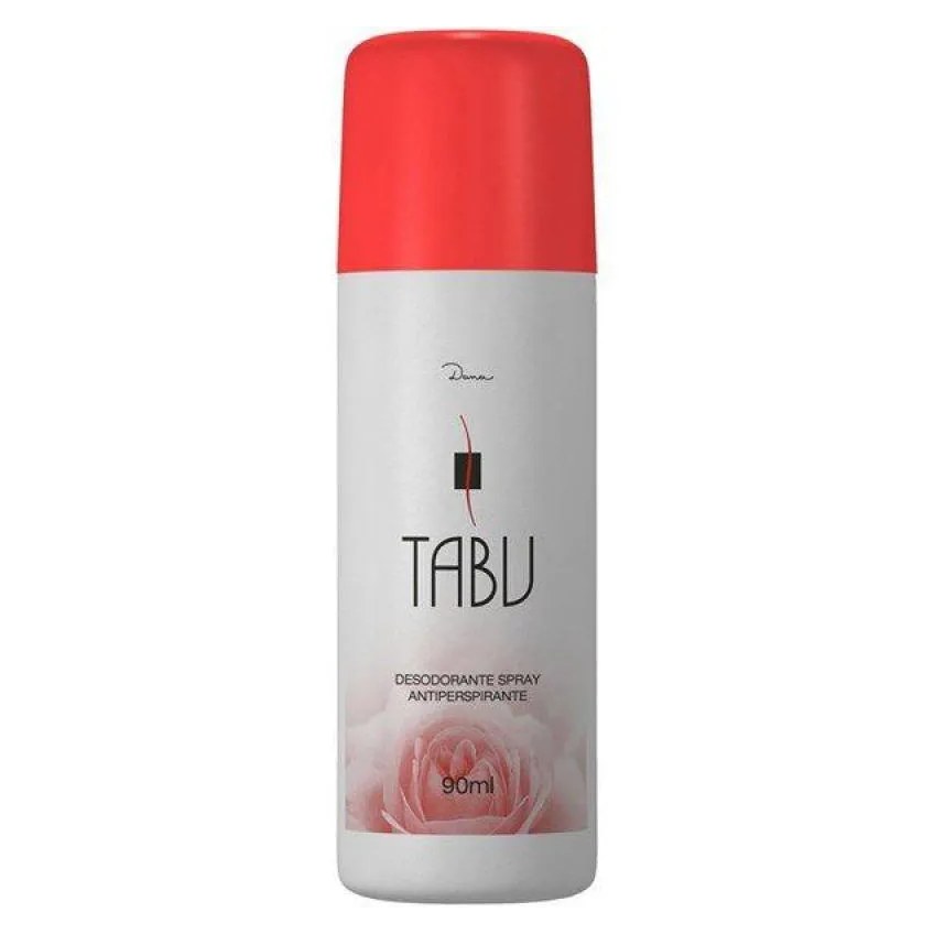 Desodorante Antitranspirante Spray Tabu Feminino 90ml