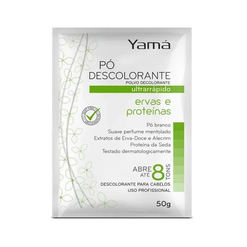 Po Descolorante Yama 50gr Ervas e Proteinas