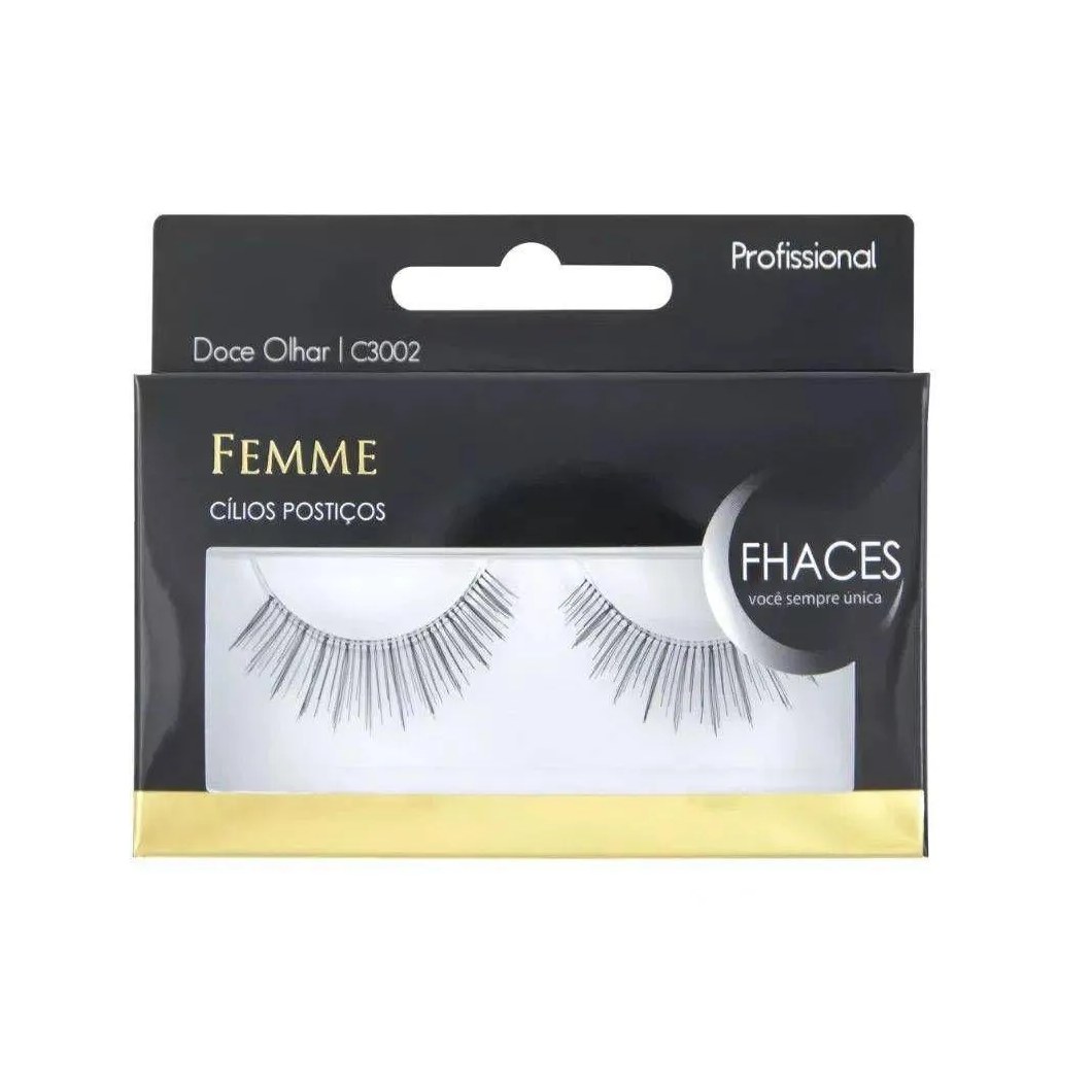 Fhaces Cilios Posticos Doce Olhar - C3002