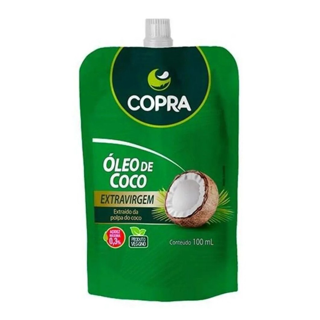 Óleo de Coco Extravirgem 100ml Pouch - Copra