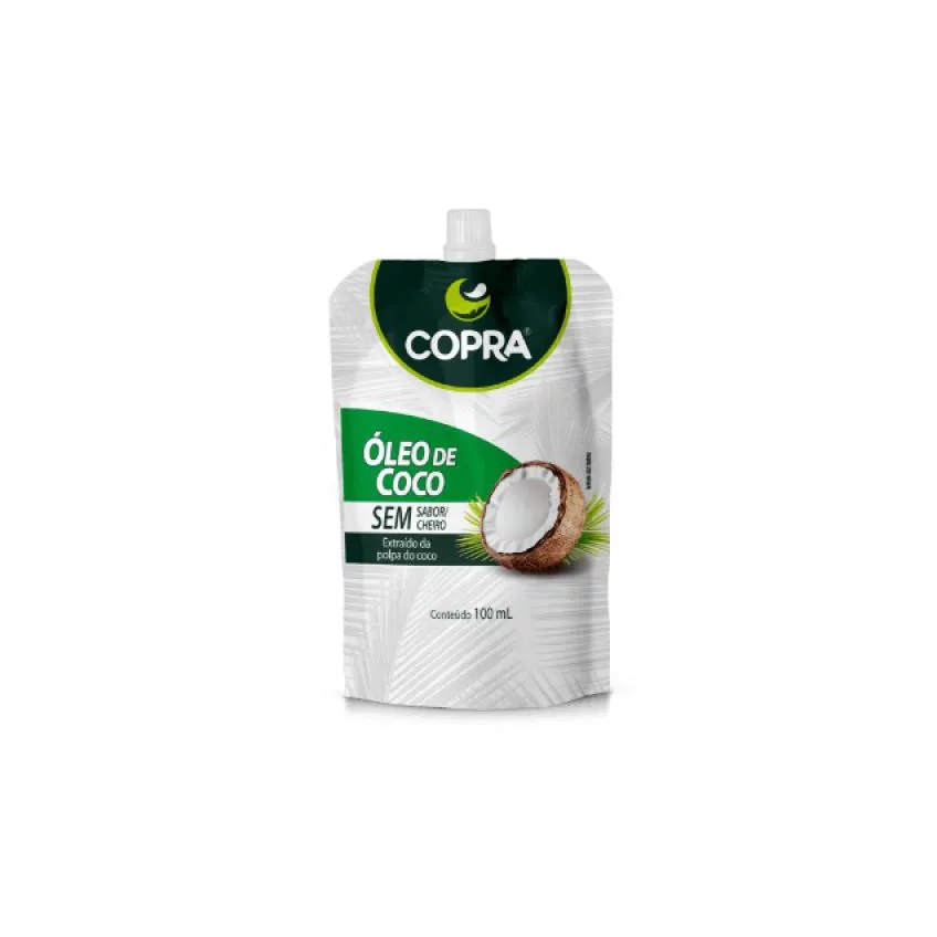 Óleo de Coco sem Sabor 100ml Pouch - Copra