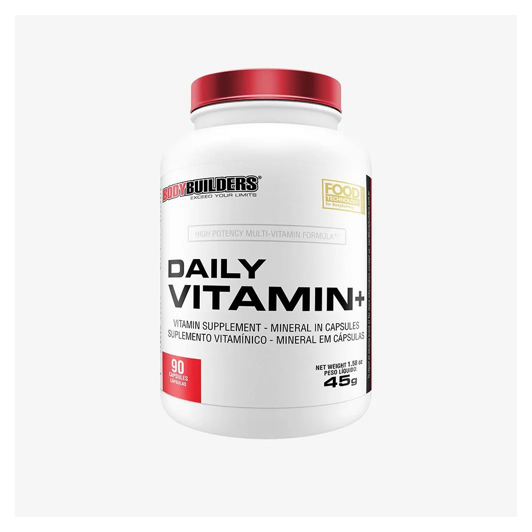 Multivitamínico - Daily Vitamin - 90 cápsulas - Bodybuilders