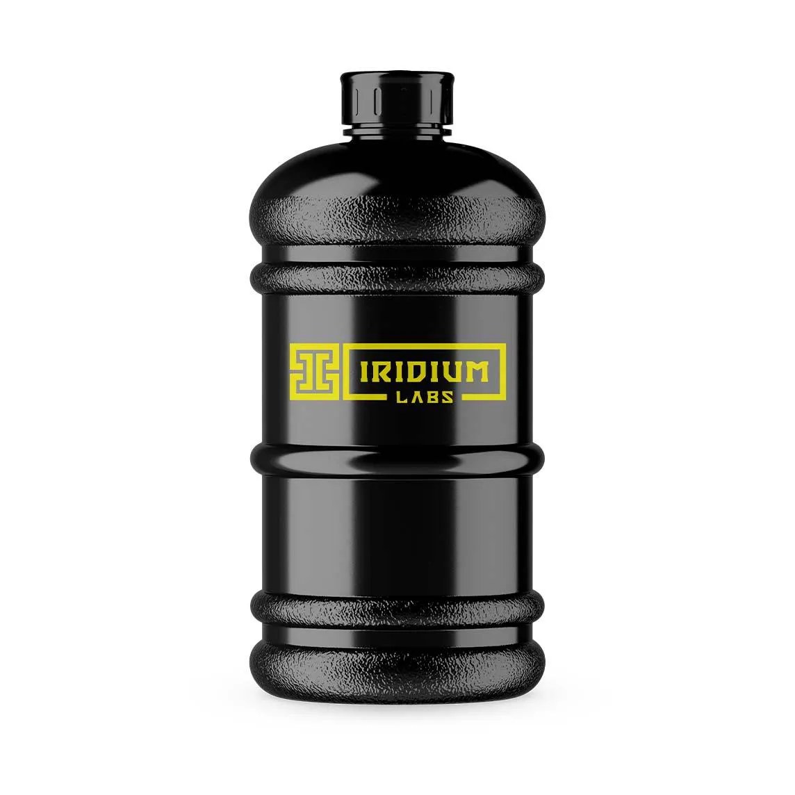 Garrafa Galão 2.2 Litros - Hidratação Prática - Esportes e Academia - Iridium Labs Preto
