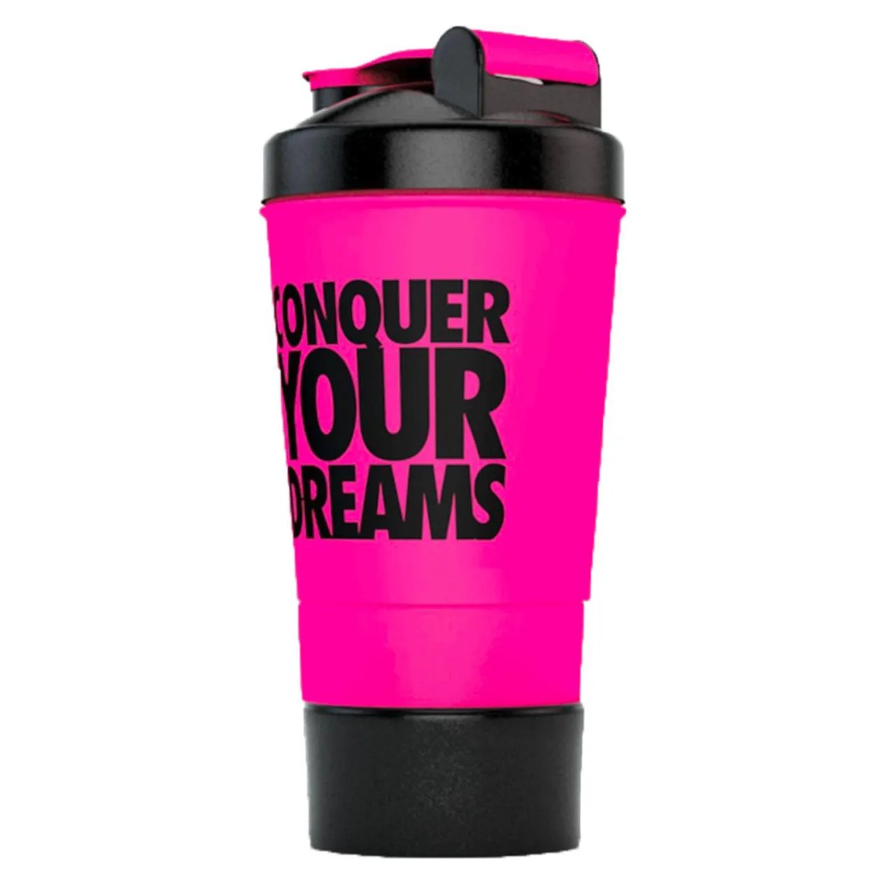 Coqueteleira Shaker Conquer Your Dreams 500ml - Iridium Labs Rosa