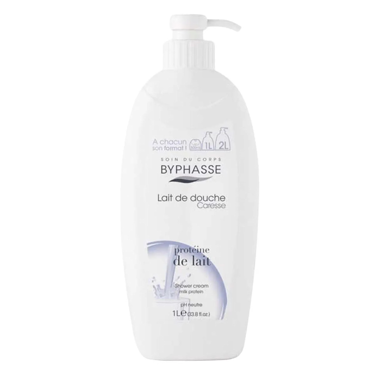 Byphasse Caresse Protéine de Lait - Sabonete Corporal 1l