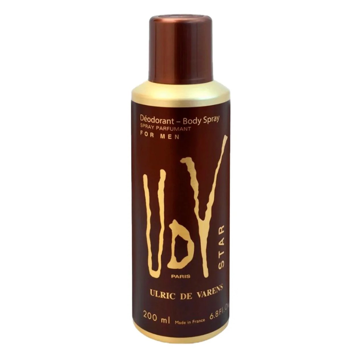 Desodorante Corporal Spray Ulric De Varens UDV Paris Star Masculino 200ml