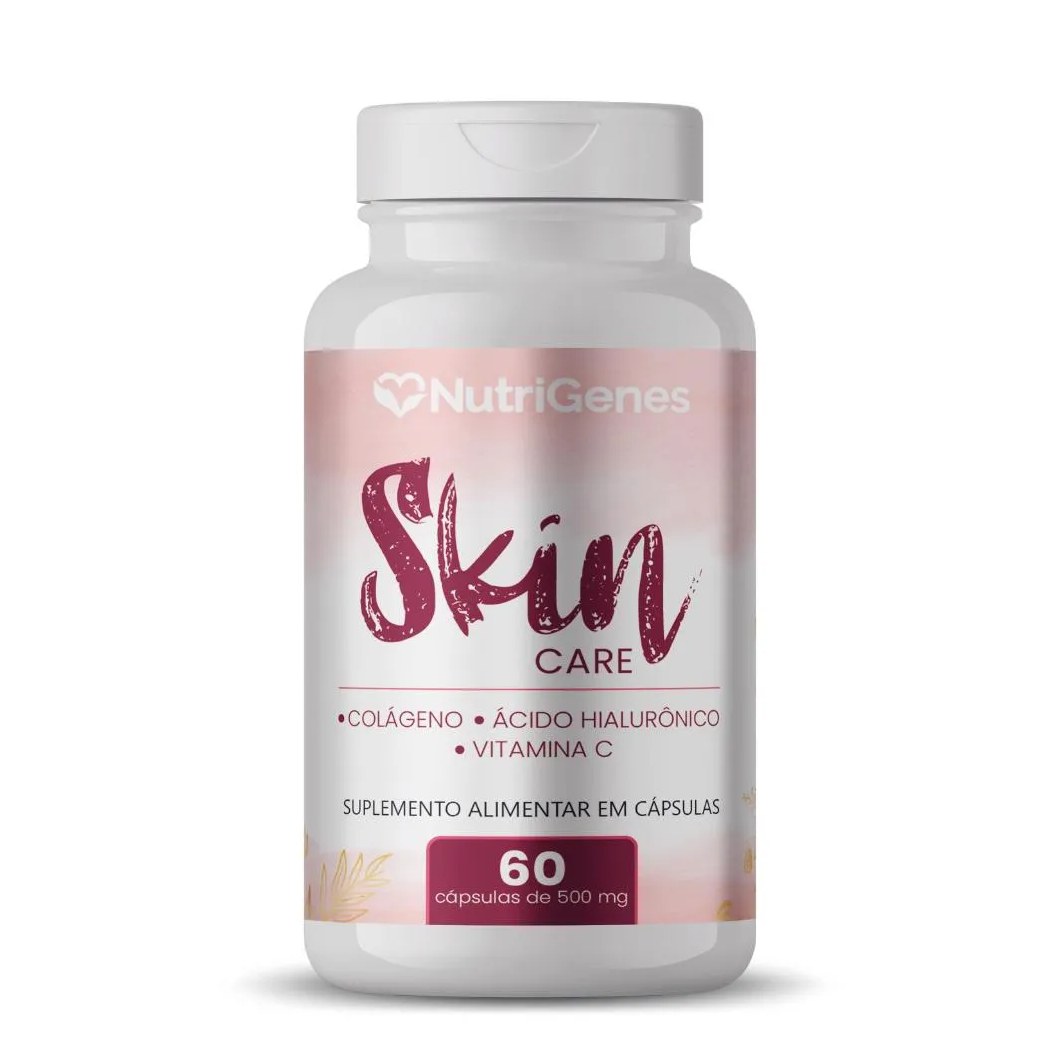 Ácido Hialurônico com Colágeno Verisol 60 cápsulas 500mg Nutrigenes