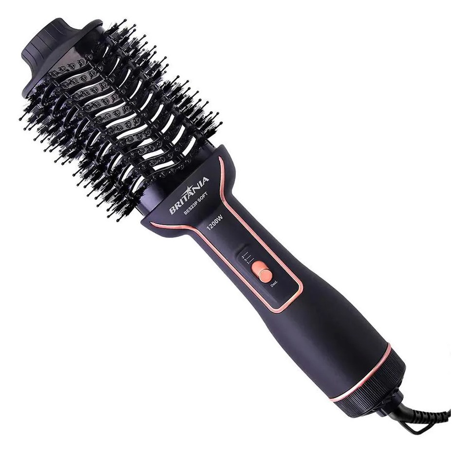 Escova Secadora Britânia 1200w 3 em 1 Secagem Rápida 110v