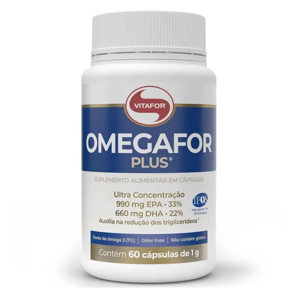 Omega For Plus (60 Cápsulas) - Vitafor