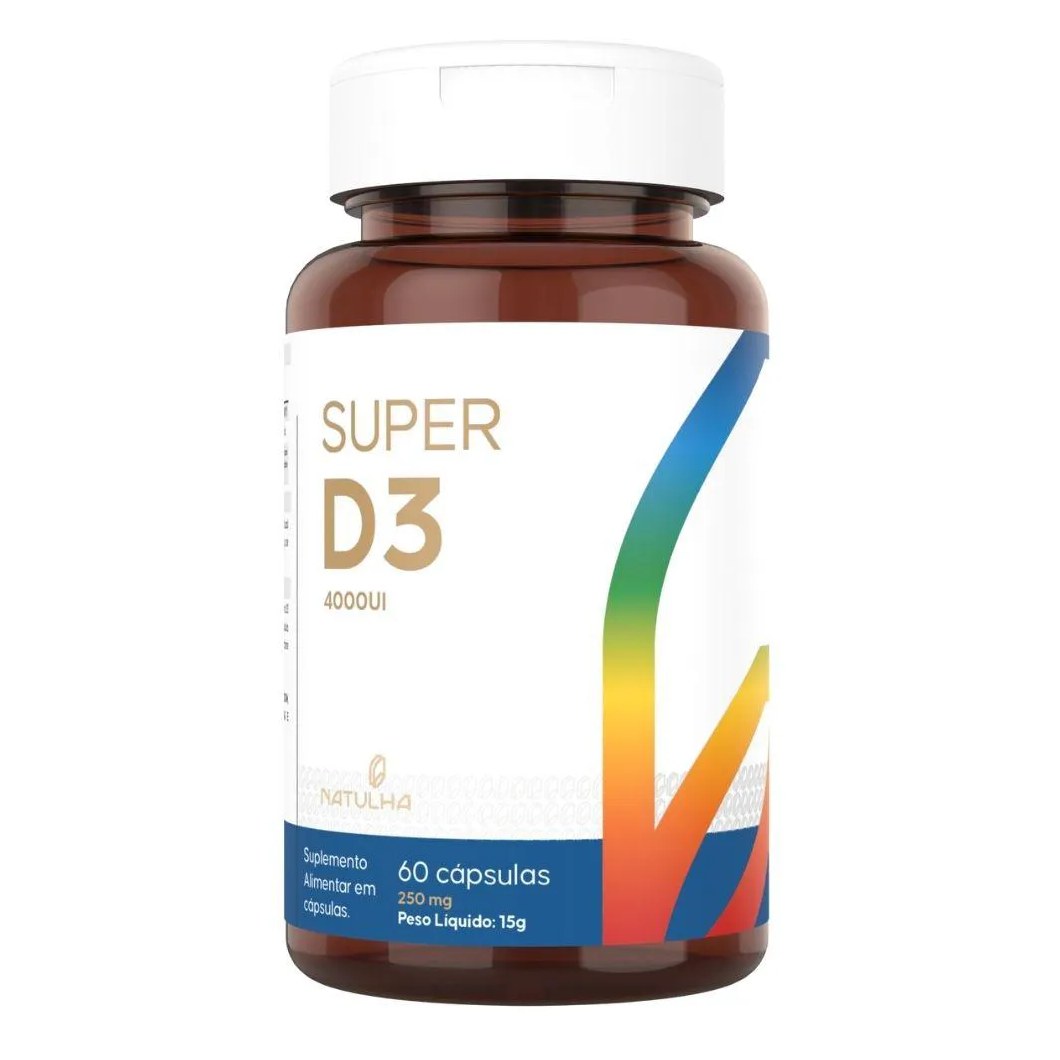 Super D3 4000ui 60 cápsulas - Natulha