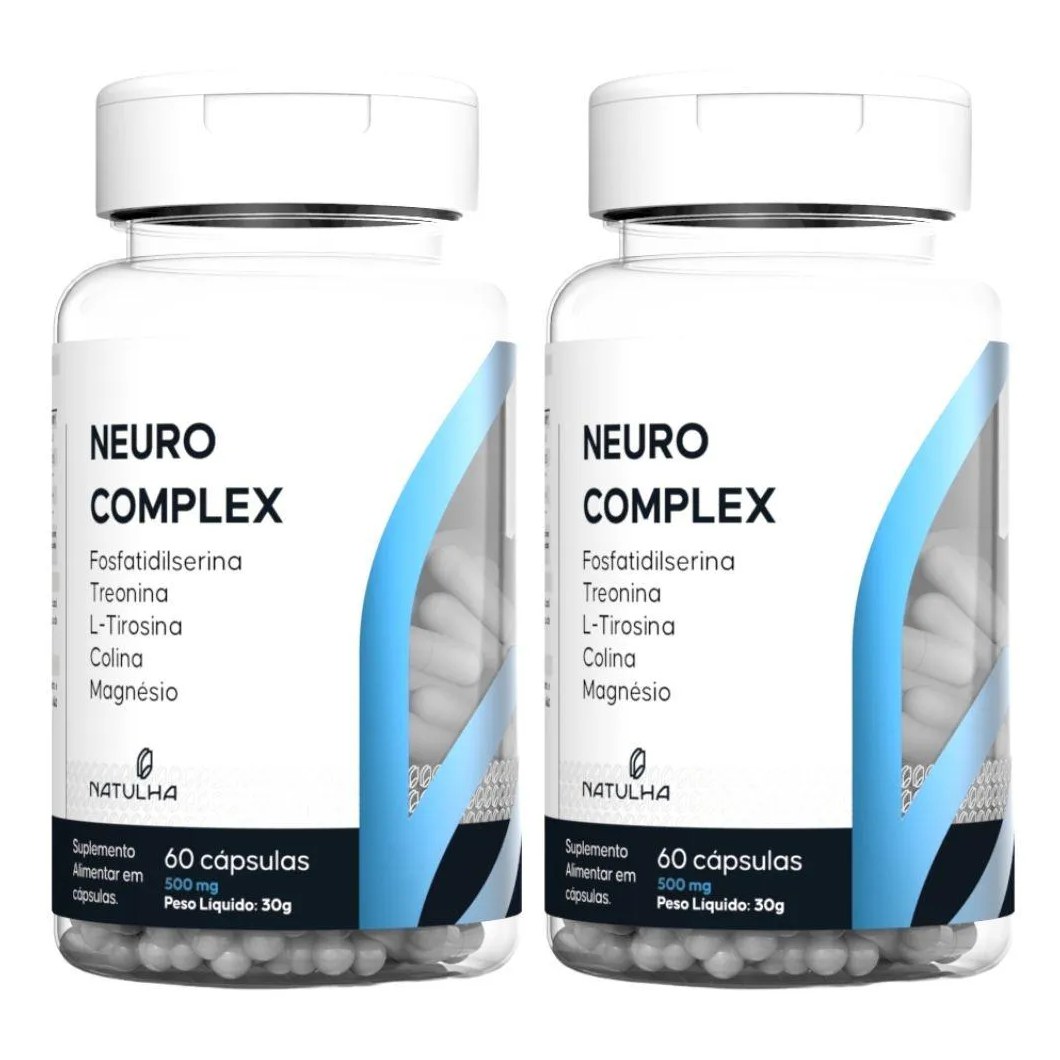Kit 2x Neurocomplex 60 cápsulas - Natulha