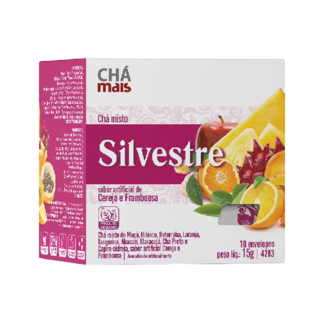 Chá Misto Silvestre 10 Sachês - Chá Mais