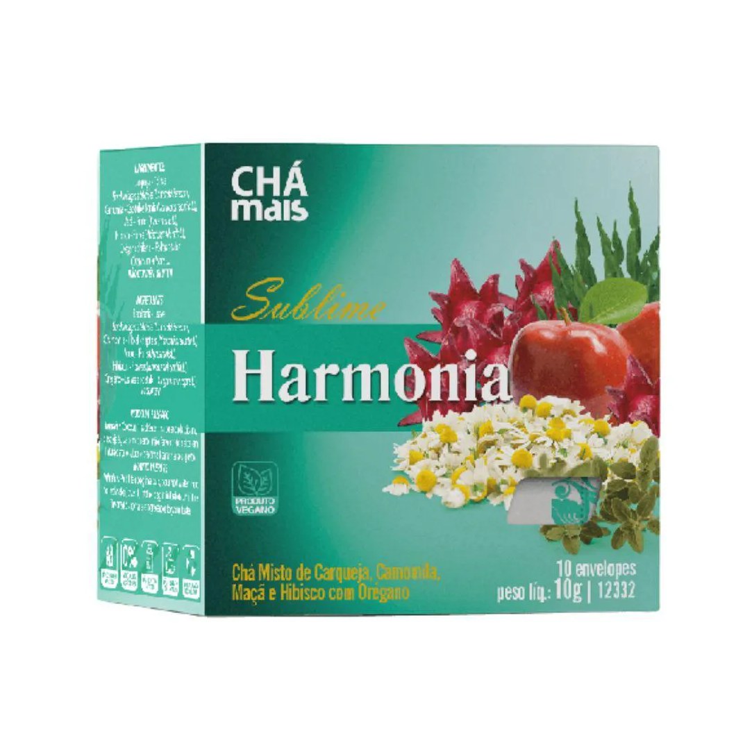 Chá Misto Sublime Harmonia 10 Sachês - Chá Mais
