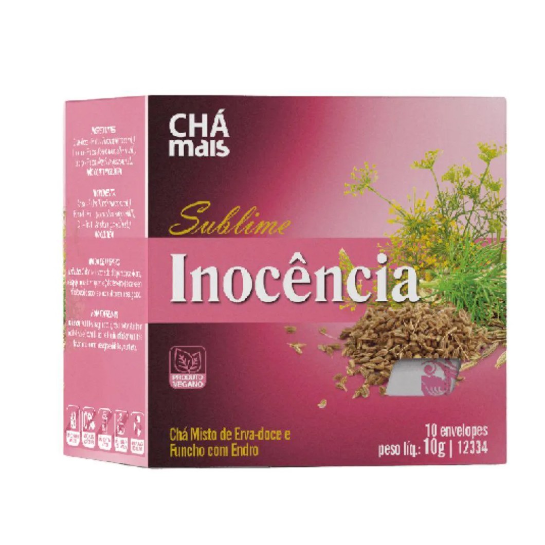 Chá Misto Sublime Inocência 10 Sachês - Chá Mais