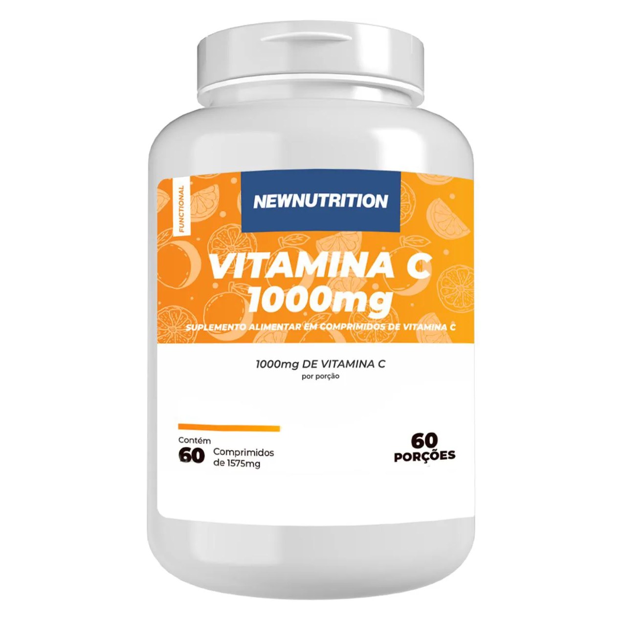 Vitamina C 1000Mg 60Caps 60 Cápsulas Natural