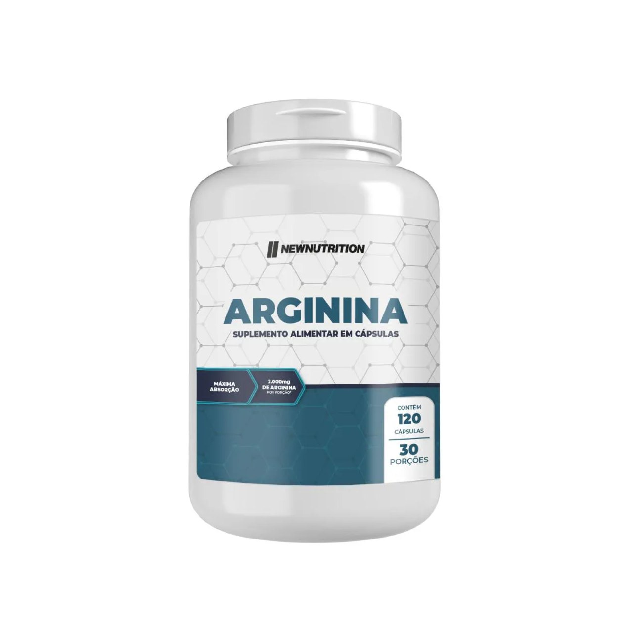 Arginina 120 Capsulas Newnutrition
