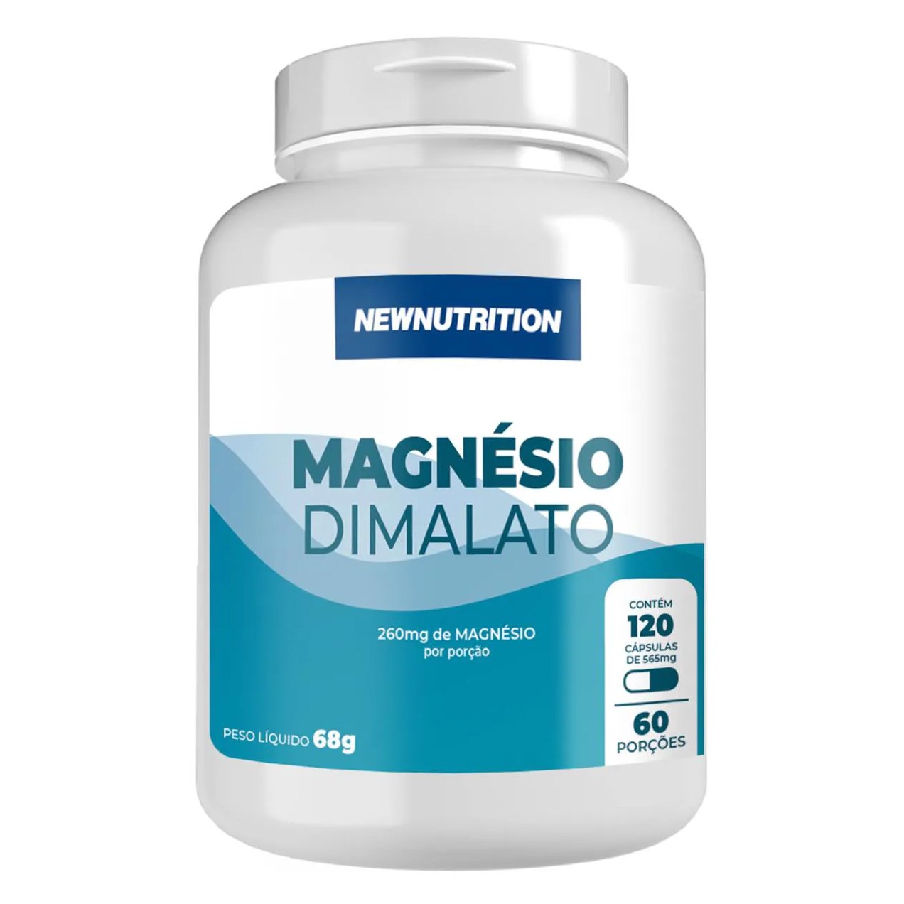 Magnesio Dimalato 120caps 120 Cápsulasnatural Natural