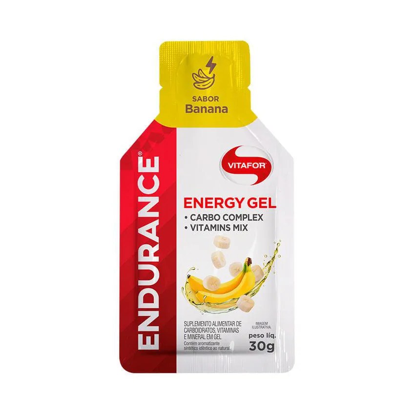 Energético em Gel Vitafor Endurance Energy Banana 30g