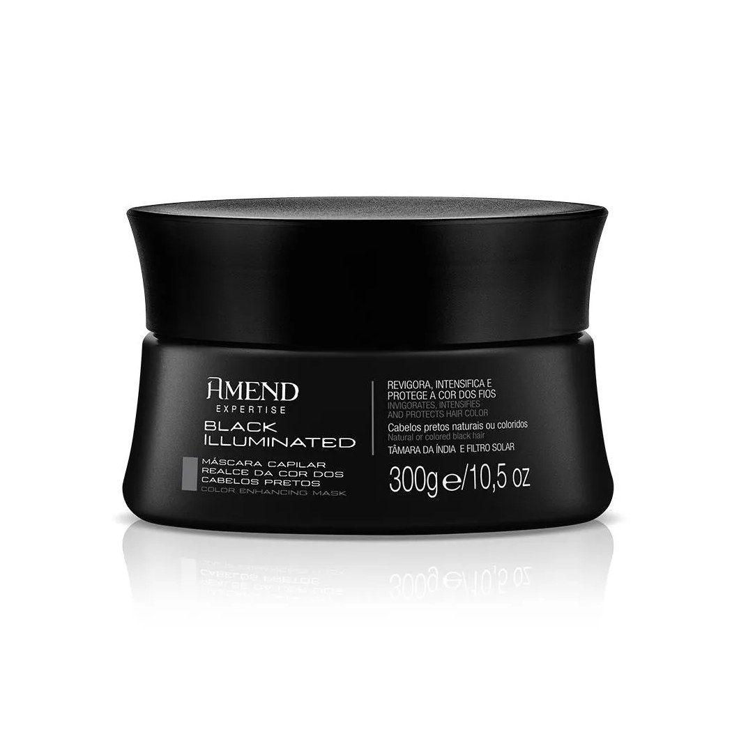 Máscara Amend Black Illuminated Realce da Cor - 300G