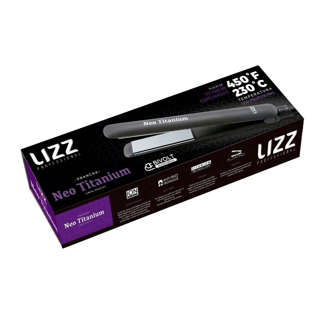 CHAPINHA LIZZ NEO TITANIUM CINZA BIVOLT