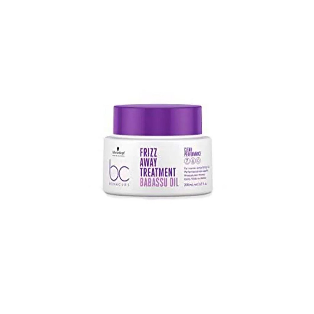 Máscara Schwarzkopf Bc Frizz Away Babassu Oil - 200ML